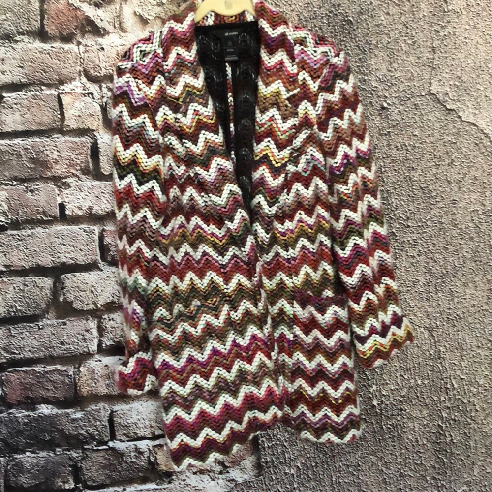 Ali Miles Multicolored Blazer Size Large